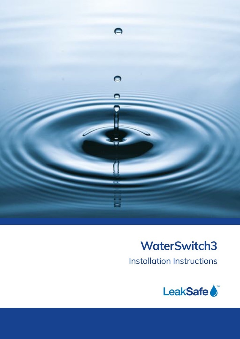 Leaksafe Solutions WaterSwitch3 User manual