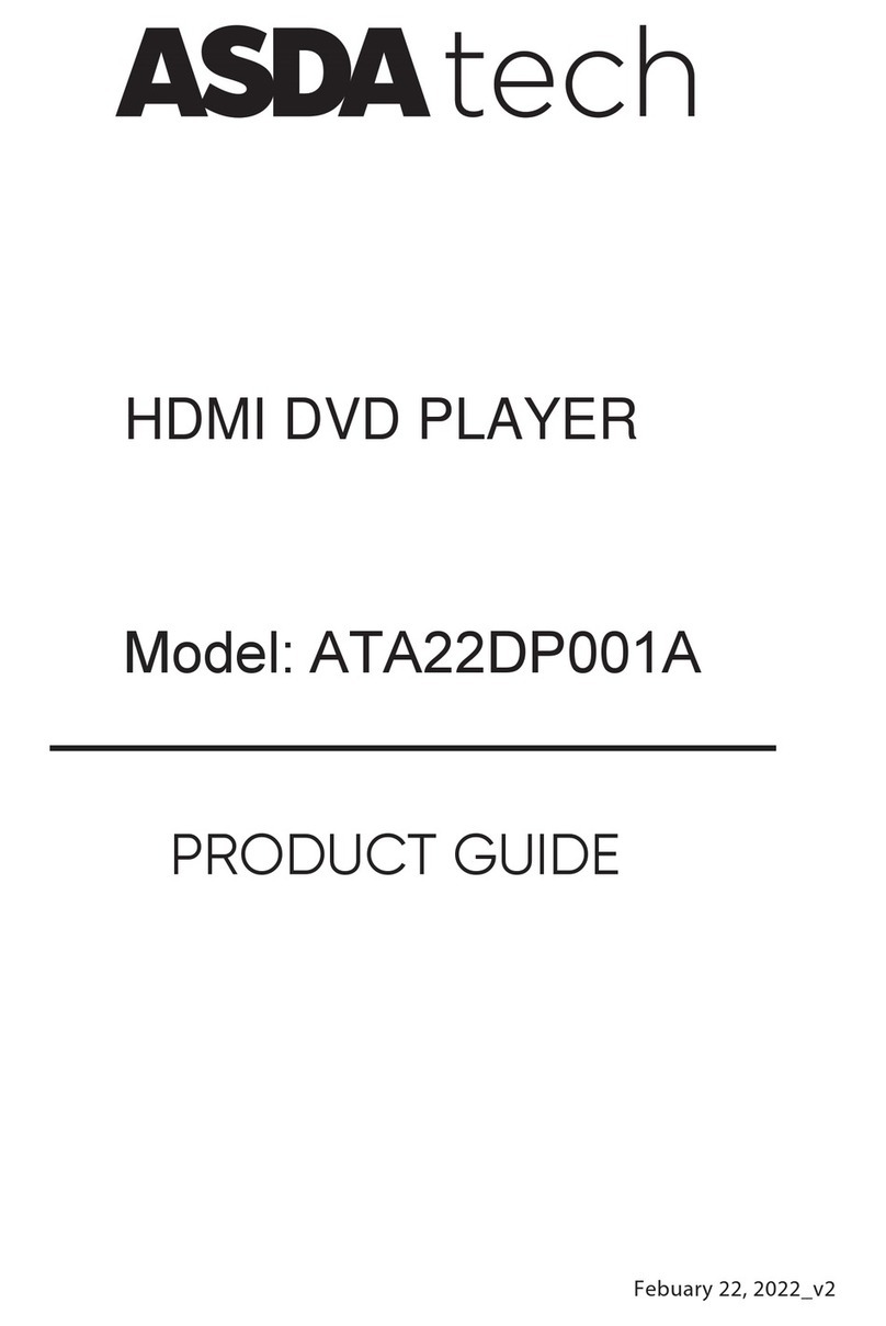 Asda ATA22DP001A Product guide