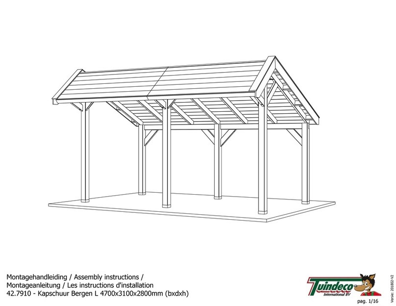 Tuindeco 42.7910 Assembly instructions