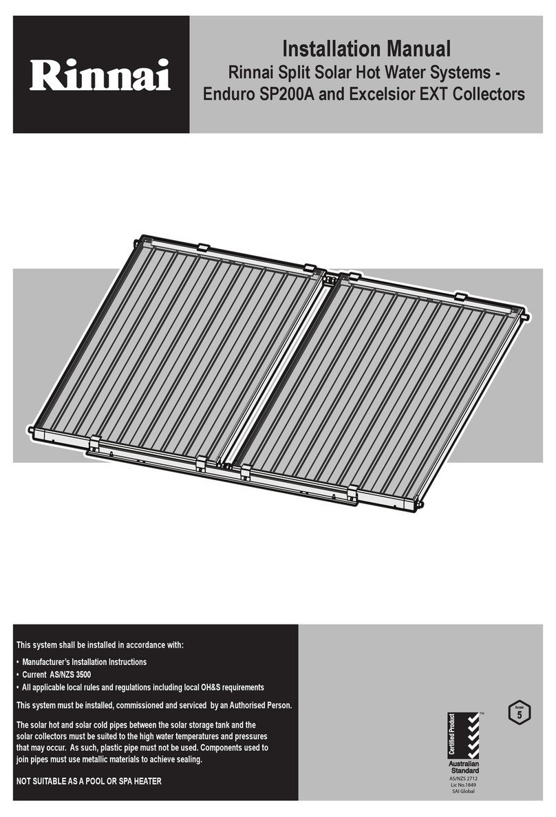 Rinnai Enduro SP200A installation manual