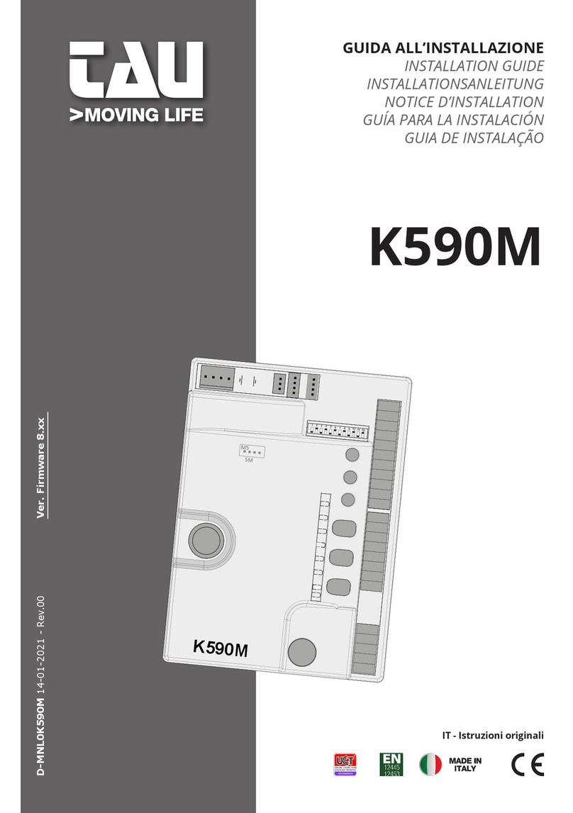 tau K590M installation guide