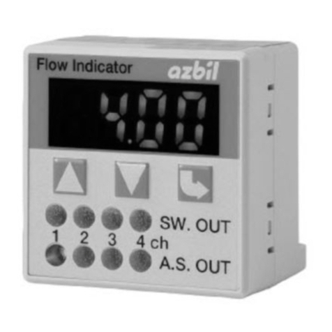 Azbil MCW400A100 User manual