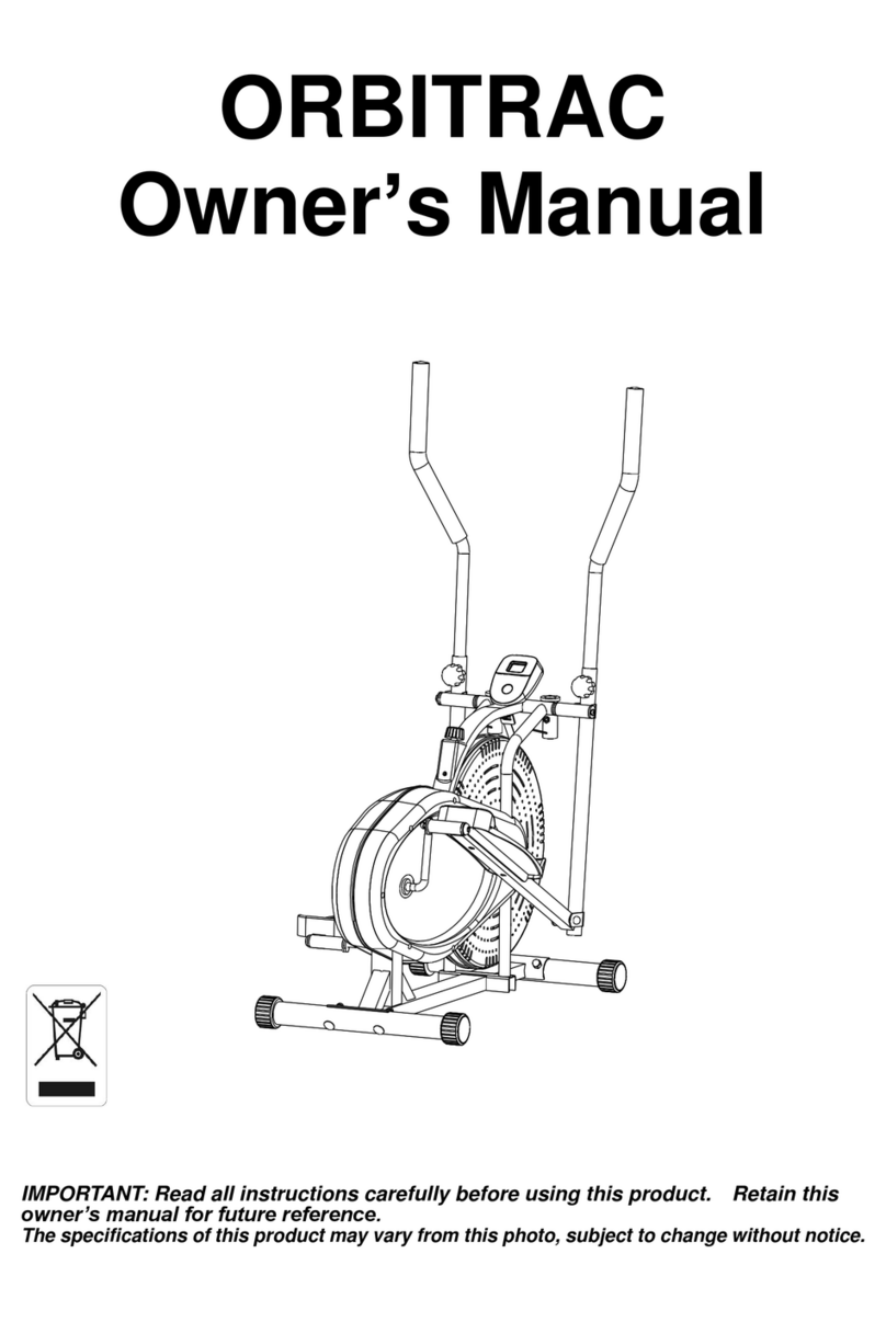 Adexa ORBITRAC owner's manual Adexa ORBITRAC owner's manual