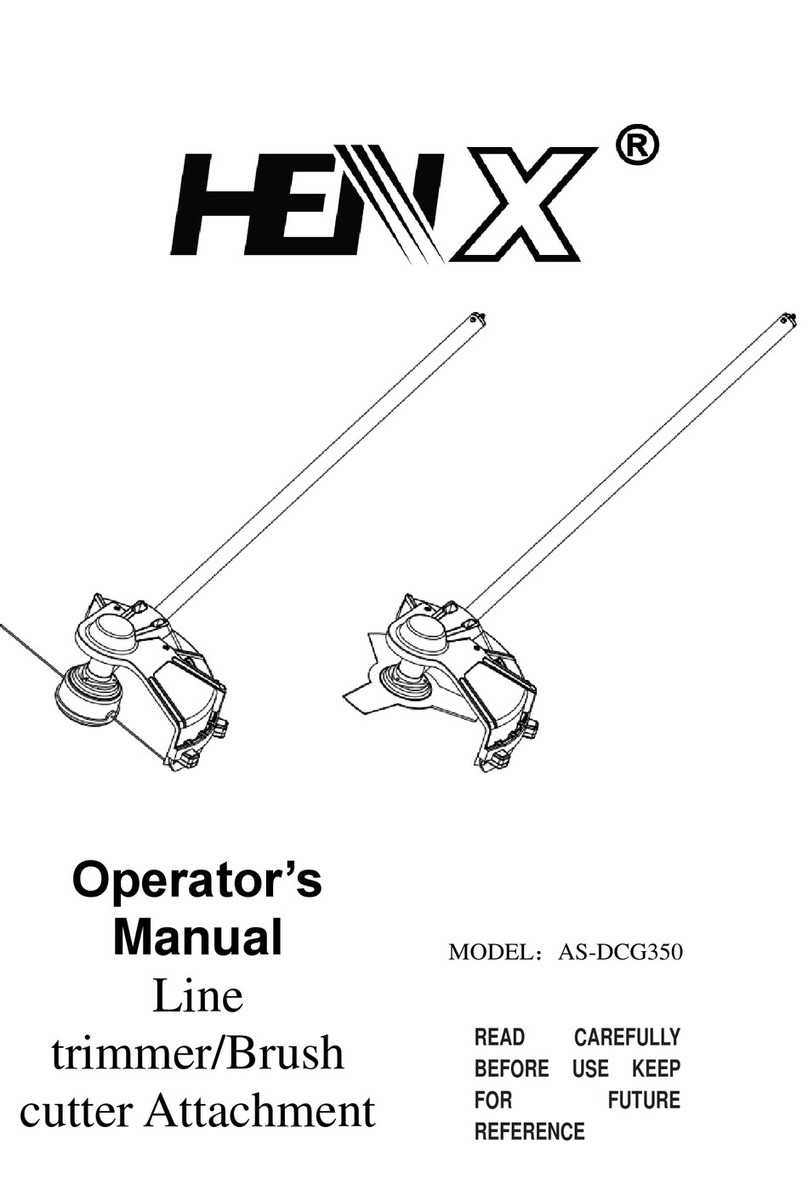 HENX AS-DCG350 Operator's manual