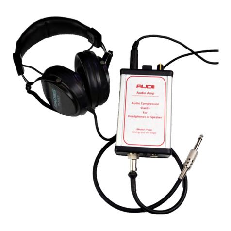 Gold-TEC AUDII DAAK-1000 User manual