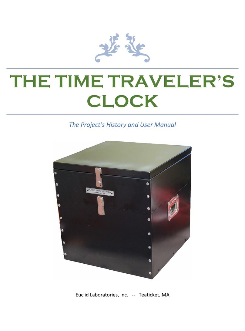 euclid The Time Traveler's Clock user manual