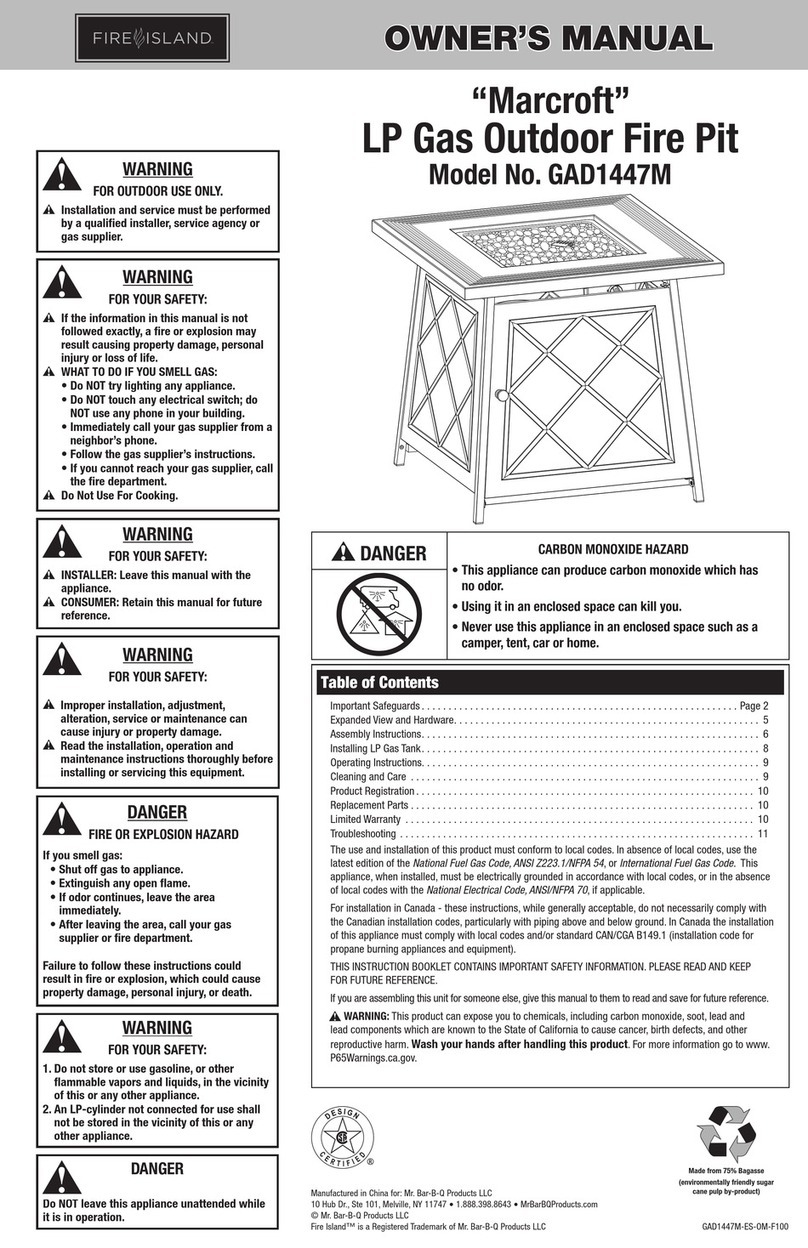 Fire Island Marcroft owner's manual