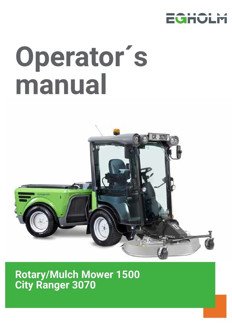 Egholm City Ranger 3070 User manual Egholm City Ranger 3070 User manual
