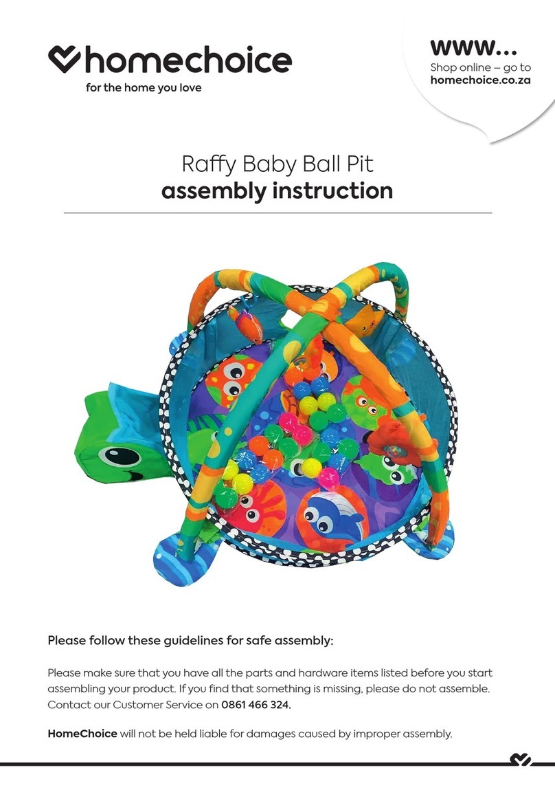 homechoice Raffy Baby Ball Pit User manual homechoice Raffy Baby Ball Pit User manual