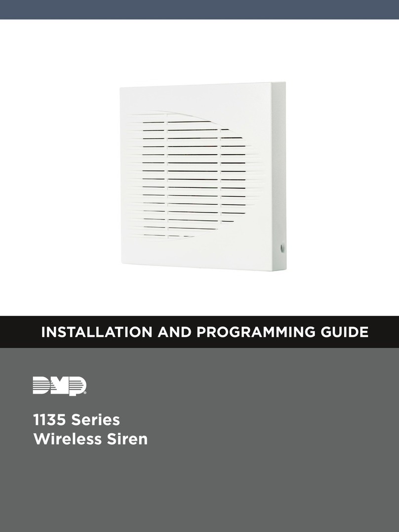 DMP Electronics 1135 Series Installation guide