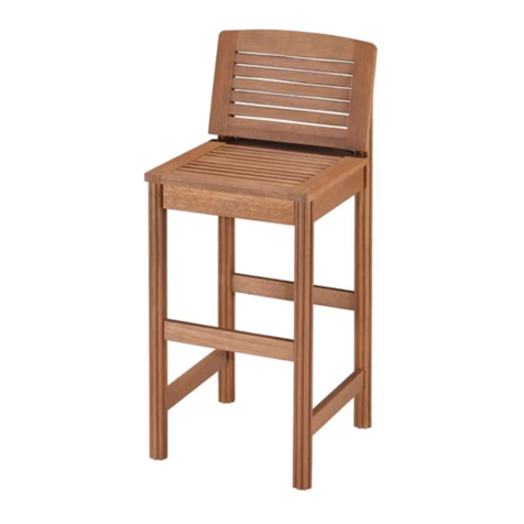 Home Styles Bali Hai Bar Stool User manual