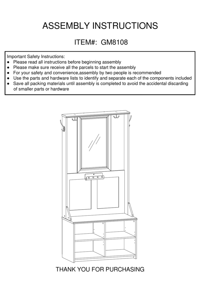 HOMEDEPOT GM8108 Assembly instructions