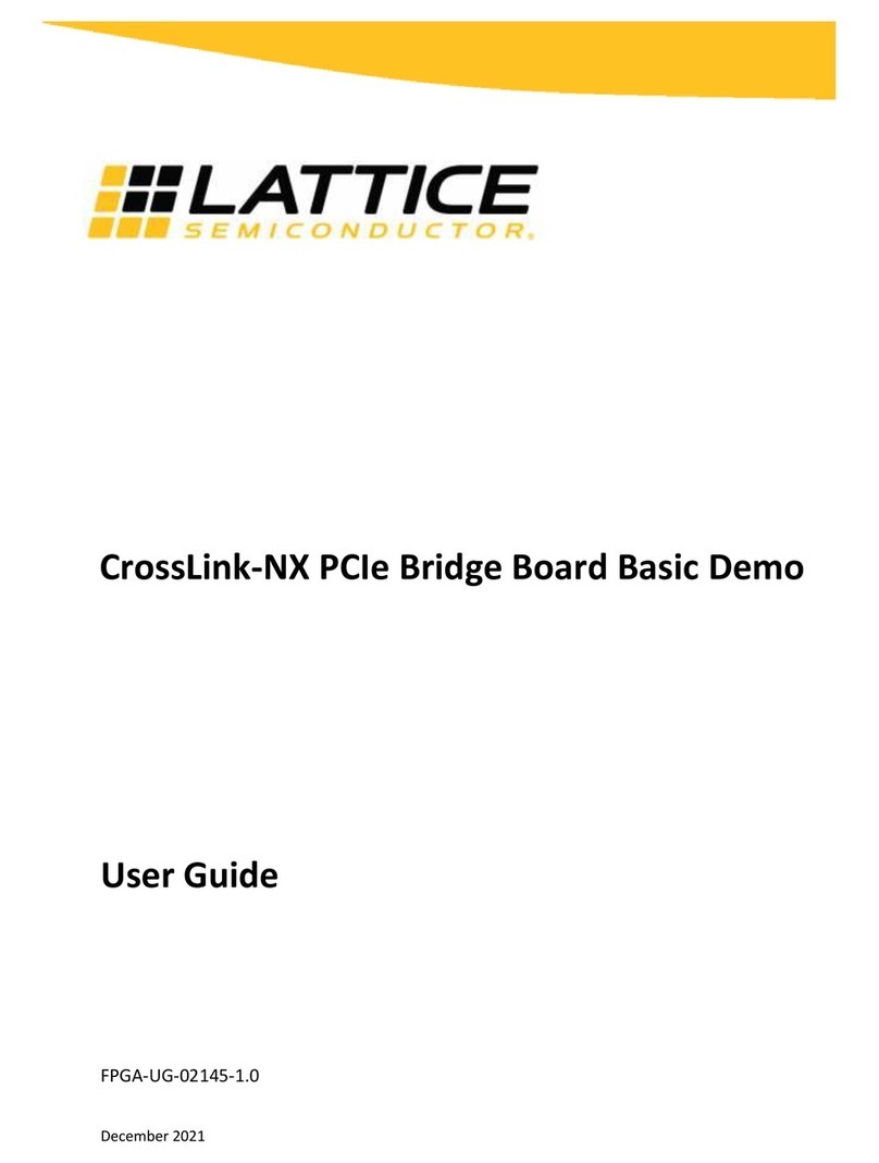 Lattice CrossLink-NX PCIe user guide