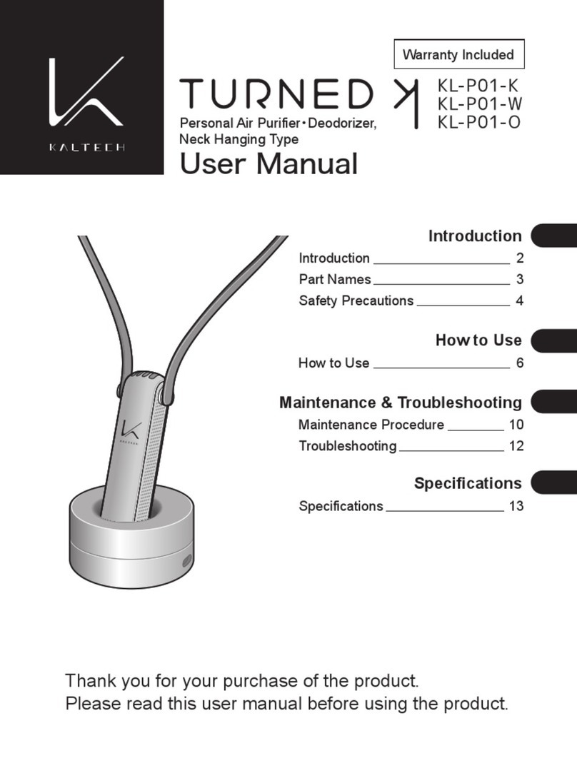 Kaltech KL-P01-K user manual