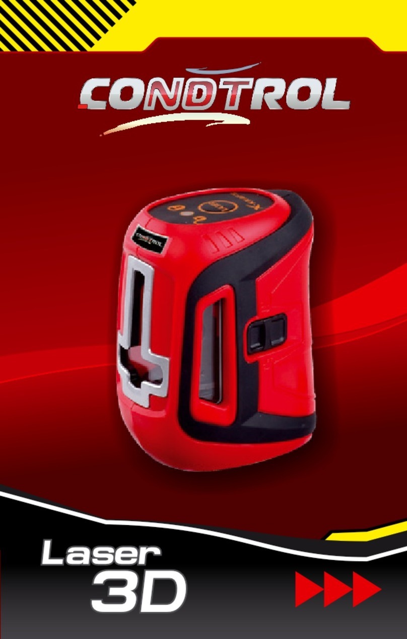 CONDTROL Laser 3D CONDTROL User manual