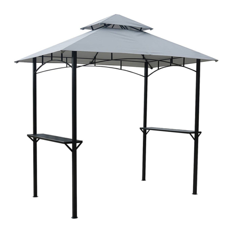 Homebase BBQ GAZEBO instruction manual