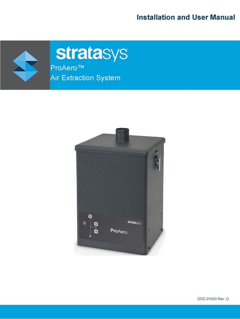 Stratasys ProAero Installation and user manual