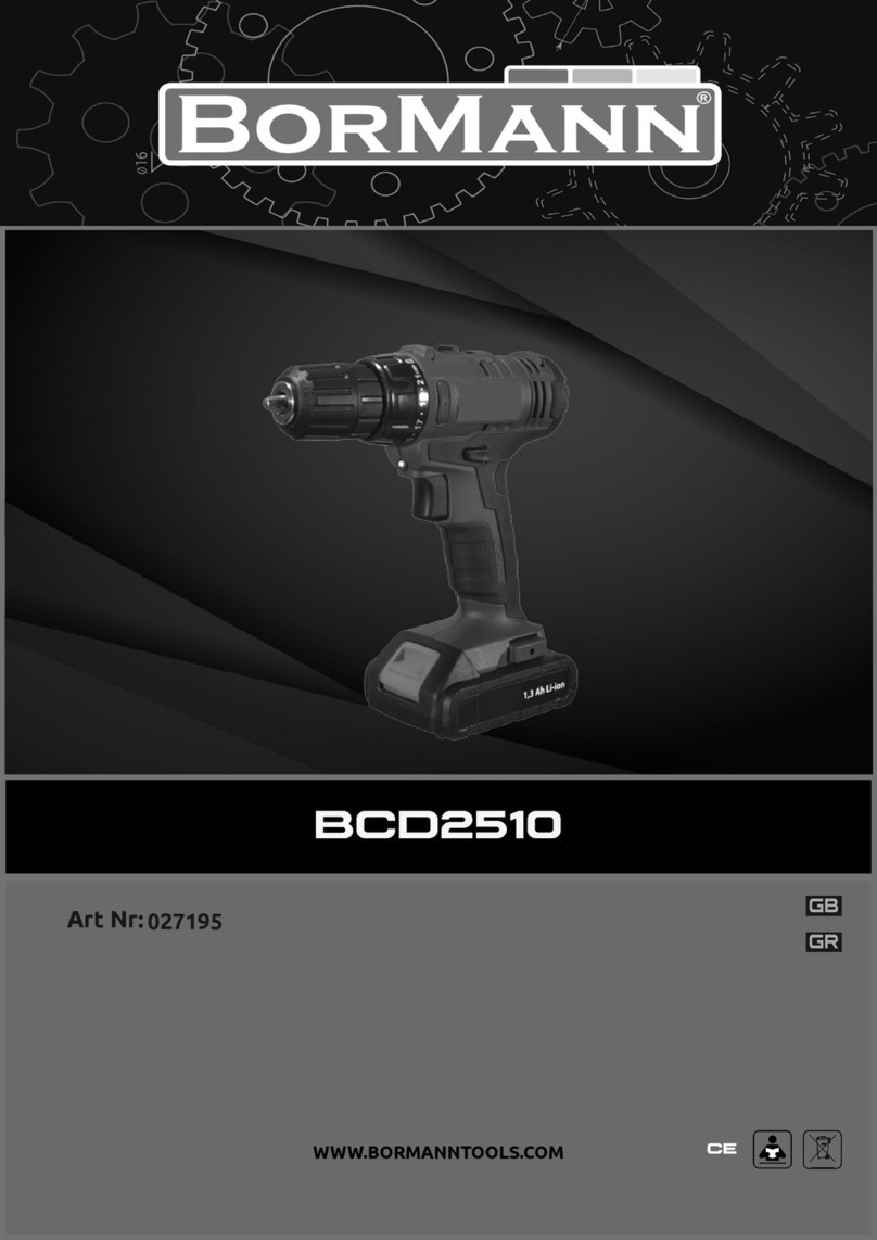 BorMann BCD2510 User manual