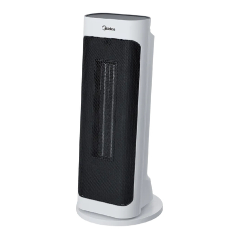 Midea NTH20-20JRA owner's manual