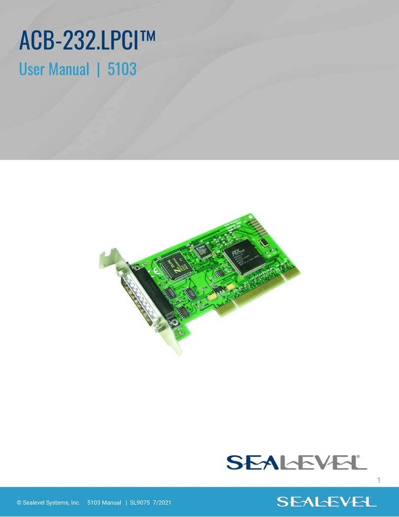 SeaLevel ACB-232.LPCI User manual