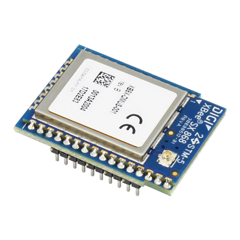Digi XBee SX 868 user guide