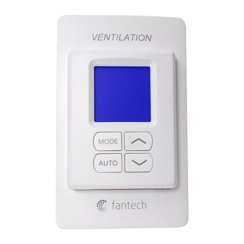 System air Fantech EDF8 Operation manual
