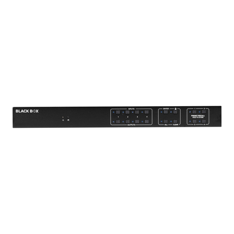 Black Box AVS-HDMI2-4X4-R2 user manual