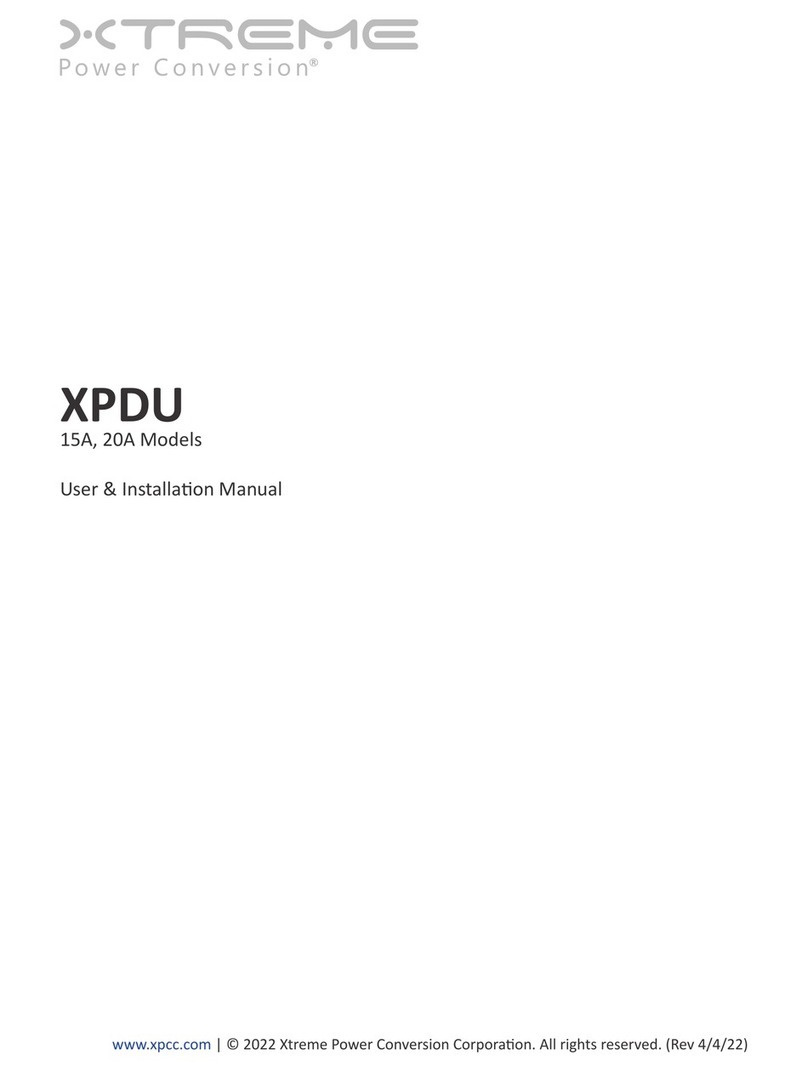 Xtreme XPD0815SL User & installation manual