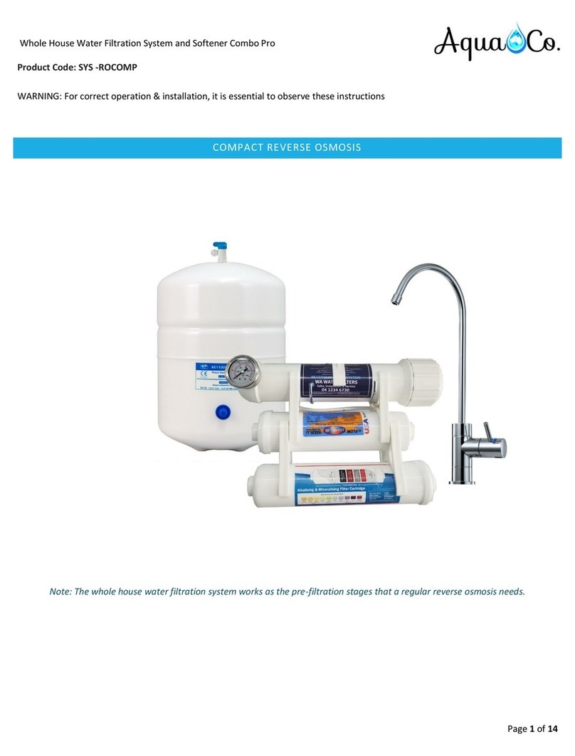 AquaCo SYS -ROCOMP manual