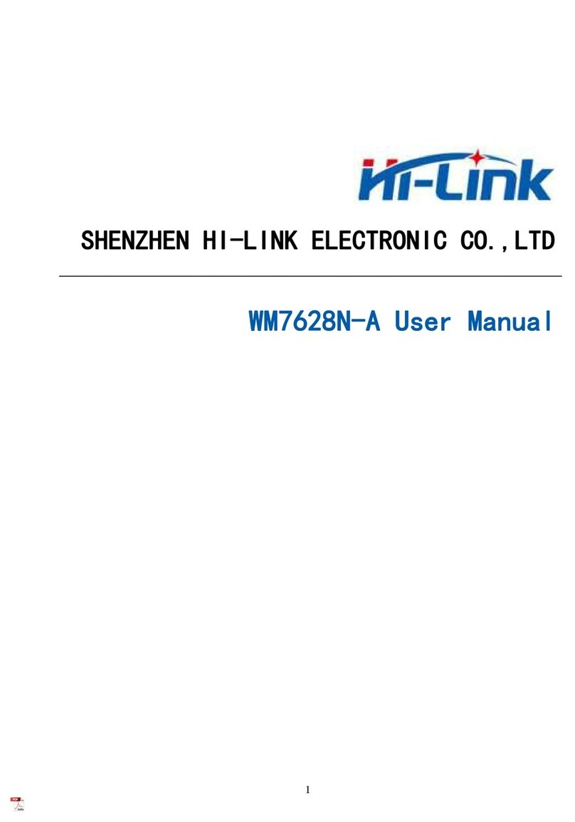 Hi-Link WM7628N-A user manual