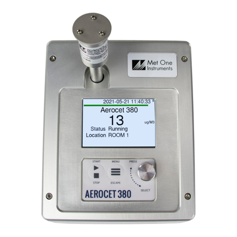 Met One Instruments AEROCET-380 User manual