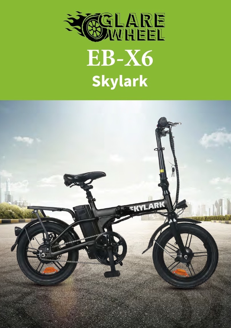GLARE WHEEL Skylark EB-X6 manual