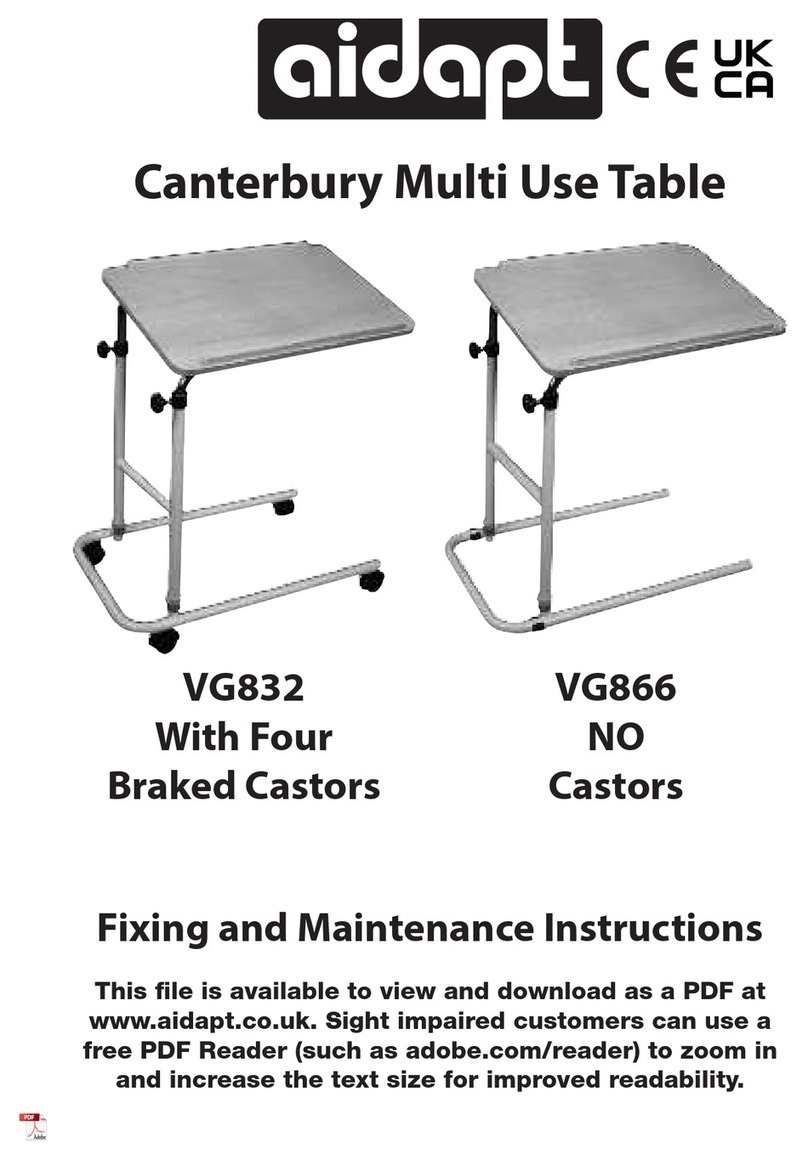 aidapt VG832 Manual