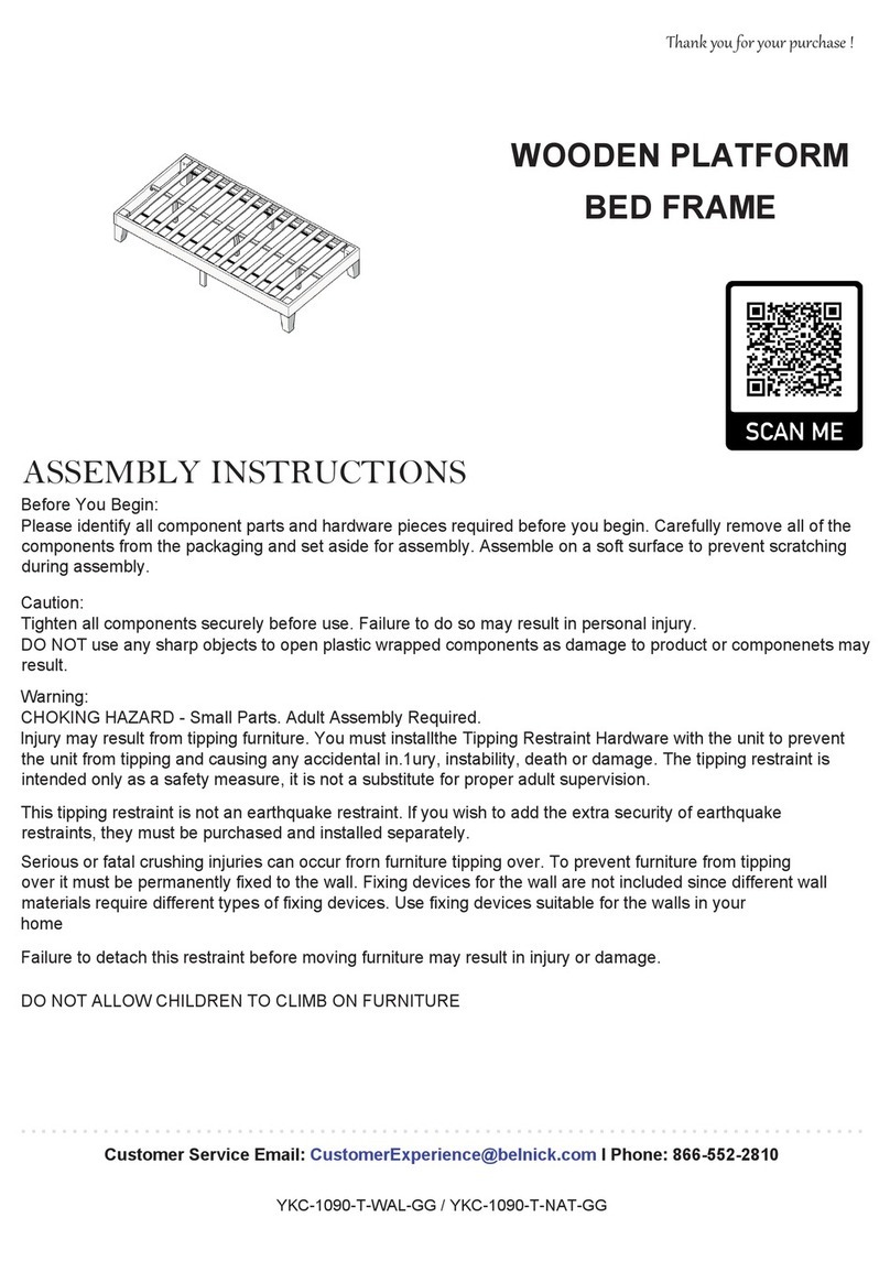 Belnick YKC-1090-T-WAL-GG User manual