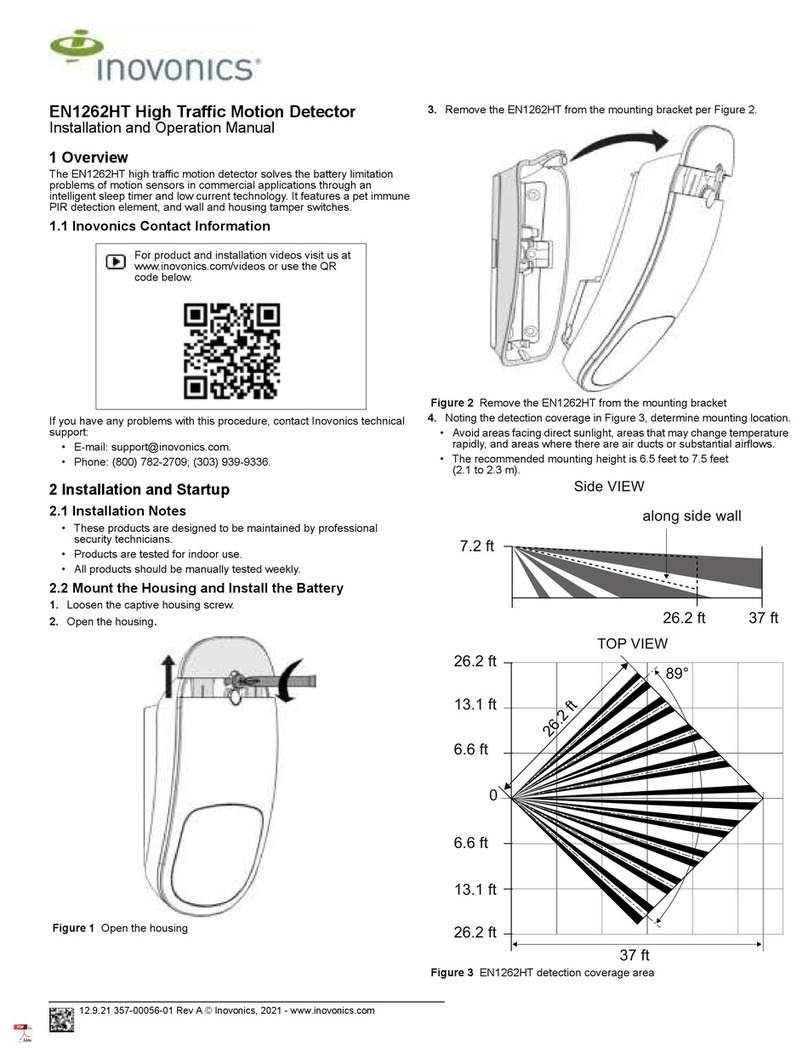 Inovonics EN1262HT User manual