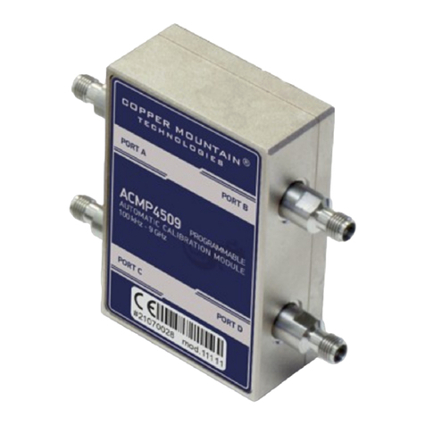 Copper Mountain Technologies ACM4509 manual