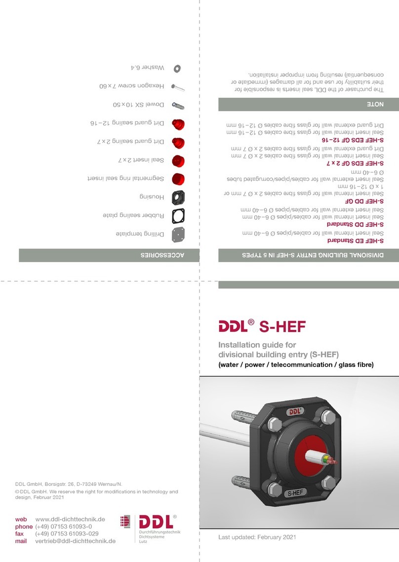 DDL S-HEF installation guide DDL S-HEF installation guide