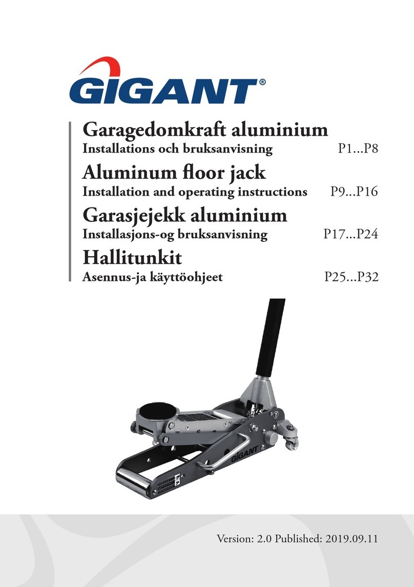 Gigant 13646-0102 Installation and operating instructions