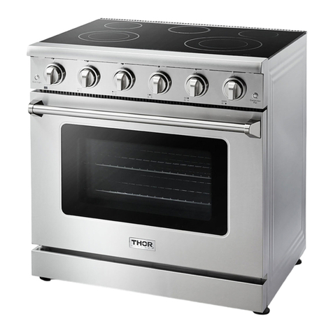 Thor Kitchen HRE Series use and care manual