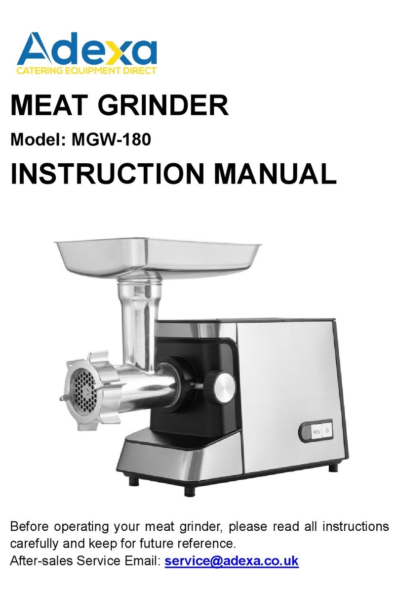 Adexa MGW-180 User manual