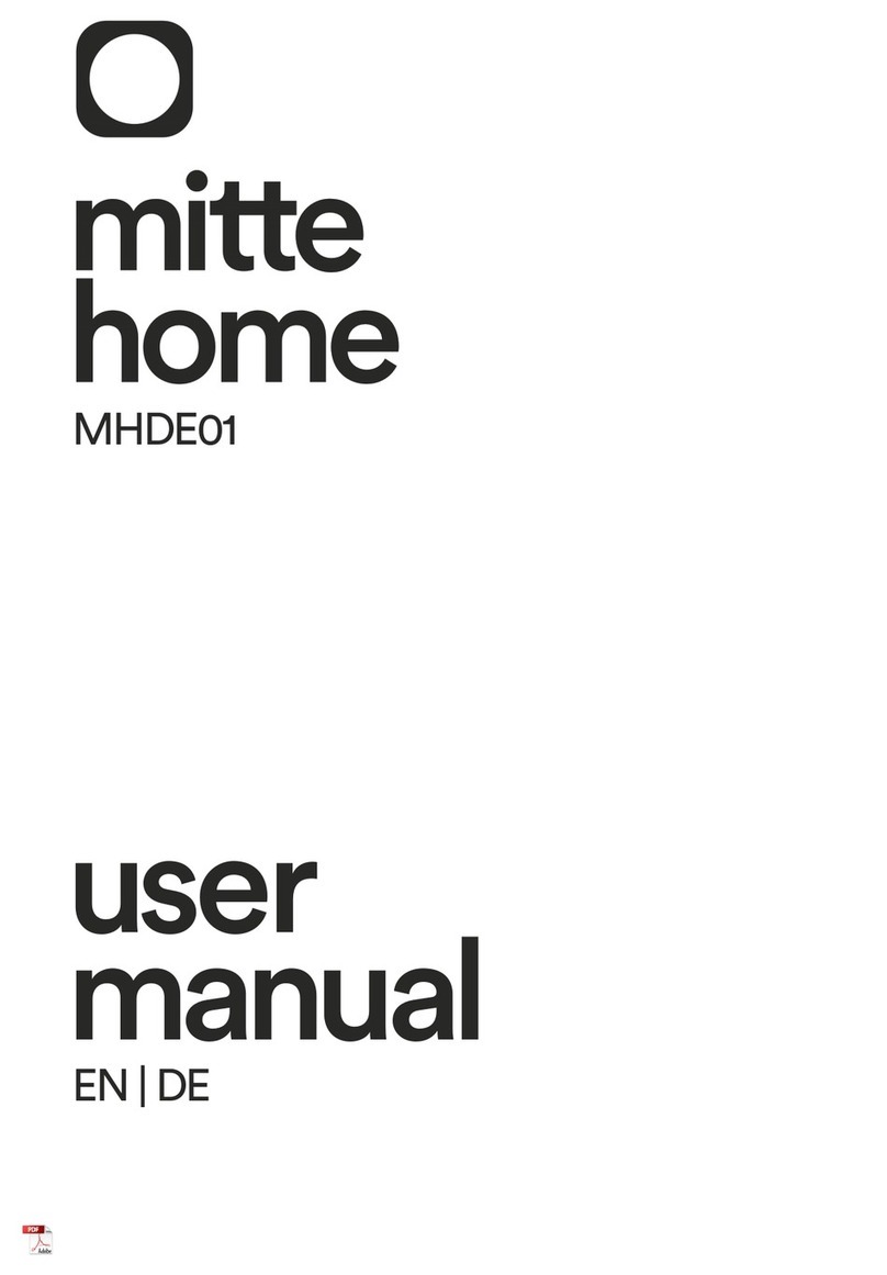 Mitte Home MHDE01 user manual
