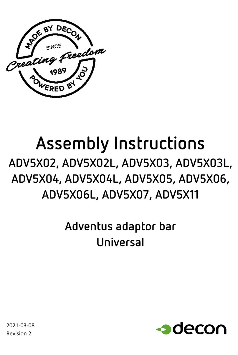 decon ADV5X02 User manual decon ADV5X02 User manual