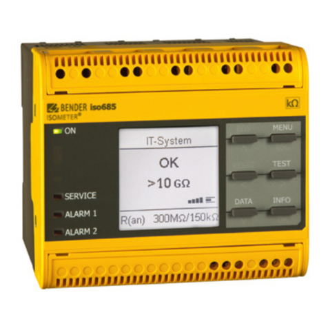 Bender ISOMETER isoHR685W-x-I-B User manual