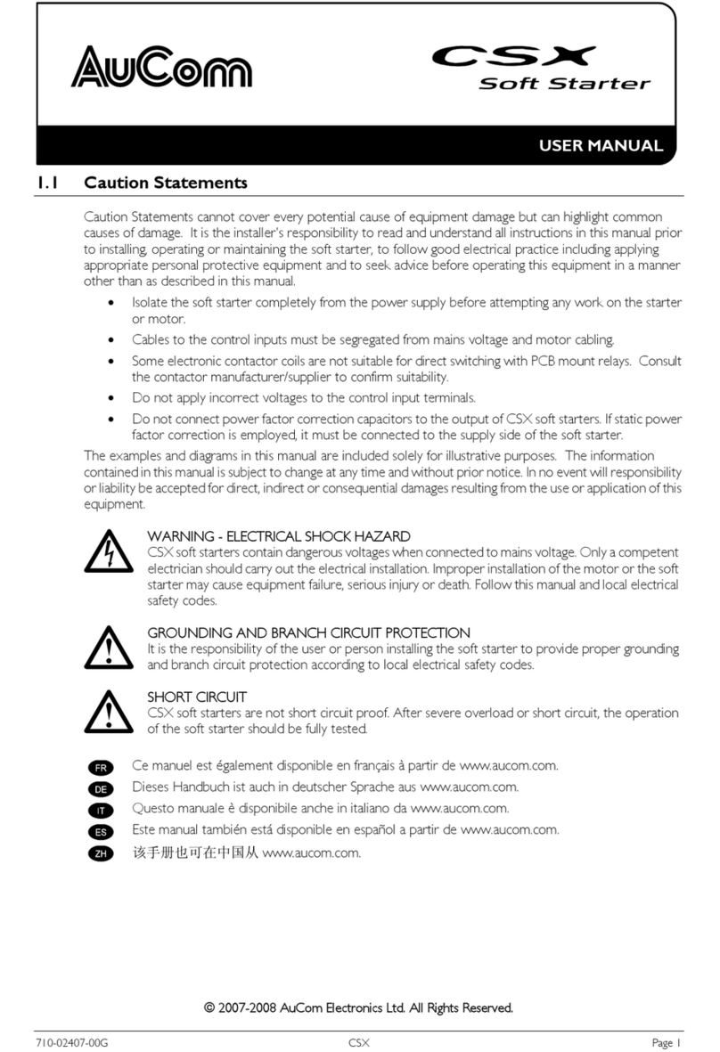 AuCom CSX-007 User manual