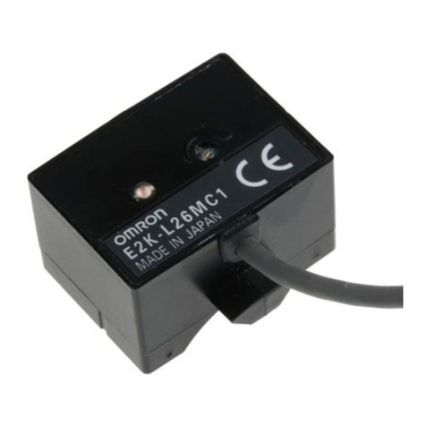Omron E2K-L User manual