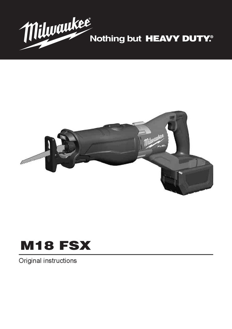 Milwaukee M18 FSX User manual