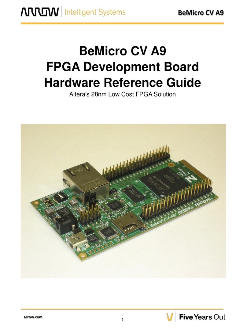 Arrow BeMicro CV A9 Operating and maintenance manual