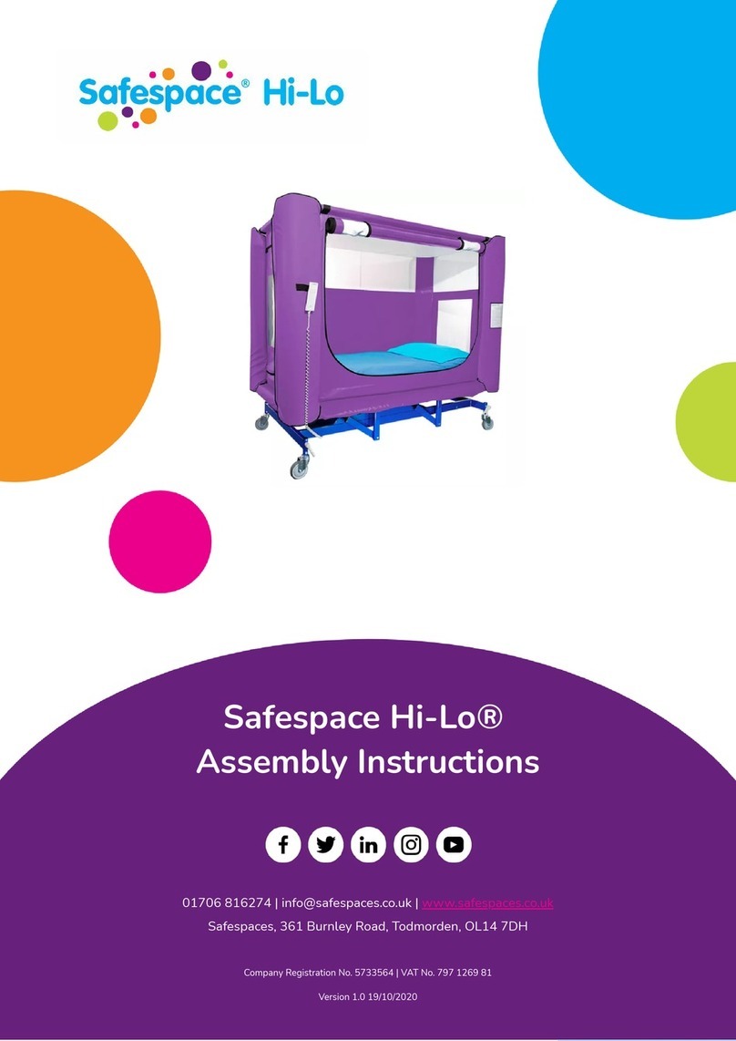 Safespaces Safespace Hi-Lo Assembly instructions
