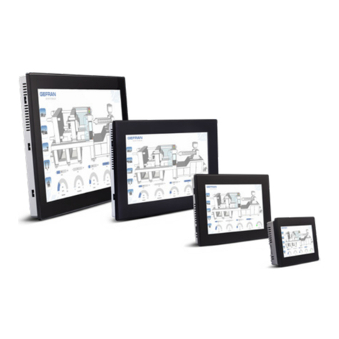 gefran G-Vision 66-070 Instruction Manual