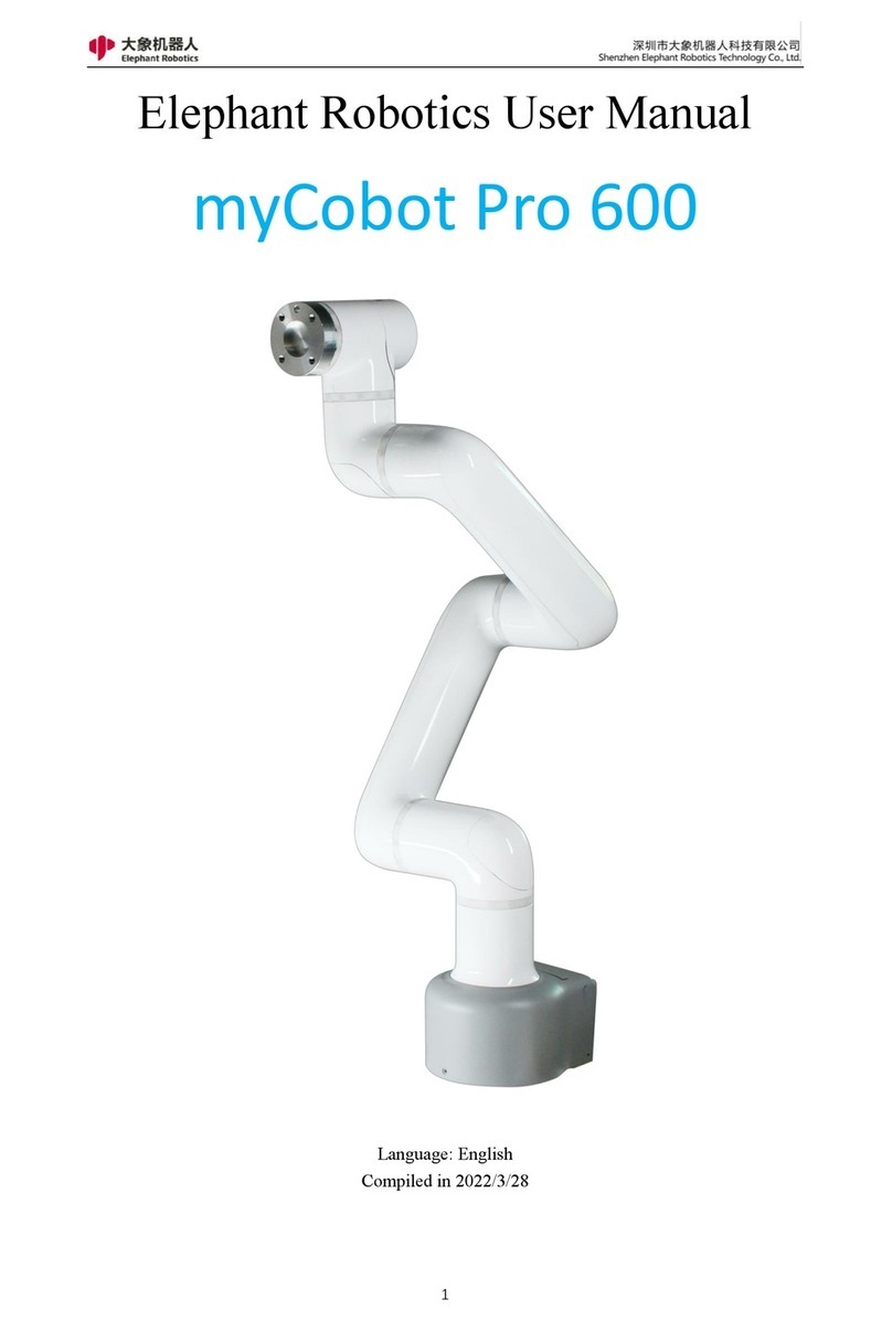 Elephant Robotics myCobot Pro 600 User manual